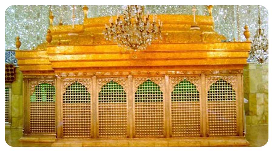 گنبد و گلدسته‌ های حرم امام حسین (ع)
